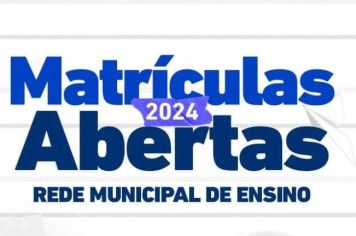 Matrículas abertas para o ano letivo 2024!