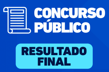 EDITAL DE PUBLICAÇÃO DO RESULTADO final
