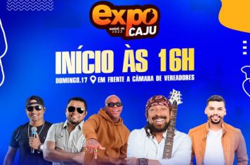 Festa da ExpoCaju acontece no domingo (17) 